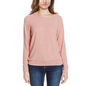 Buffalo David Bitton Pink Long Sleeve Cozy Top Women’s